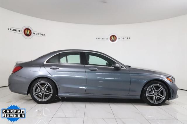 used 2021 Mercedes-Benz C-Class car, priced at $26,995