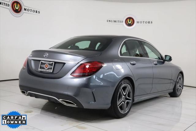 used 2021 Mercedes-Benz C-Class car, priced at $26,995