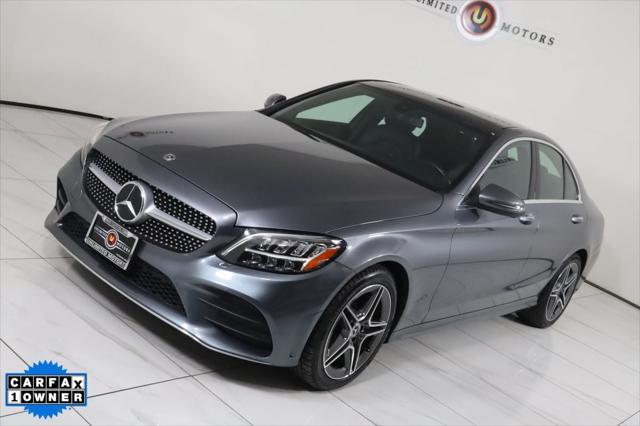 used 2021 Mercedes-Benz C-Class car, priced at $26,995