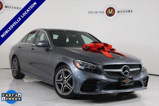 used 2021 Mercedes-Benz C-Class car, priced at $27,490