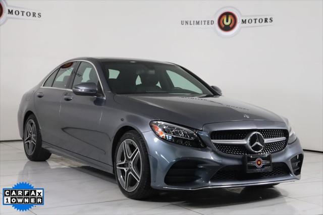 used 2021 Mercedes-Benz C-Class car, priced at $26,995