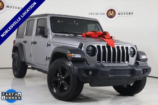 used 2021 Jeep Wrangler Unlimited car, priced at $29,800