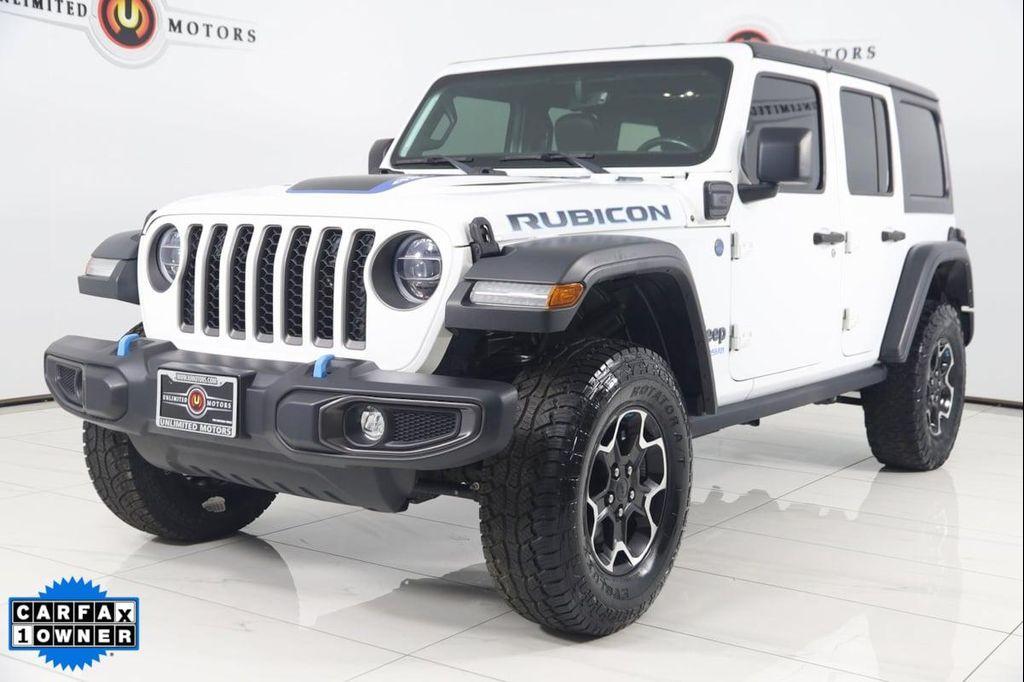 used 2021 Jeep Wrangler Unlimited 4xe car, priced at $32,500