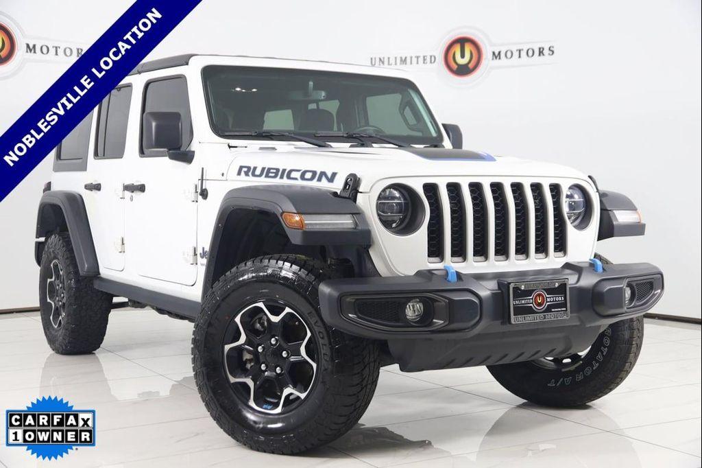 used 2021 Jeep Wrangler Unlimited 4xe car, priced at $32,500