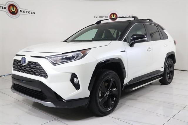 used 2021 Toyota RAV4 Hybrid car, priced at $33,800