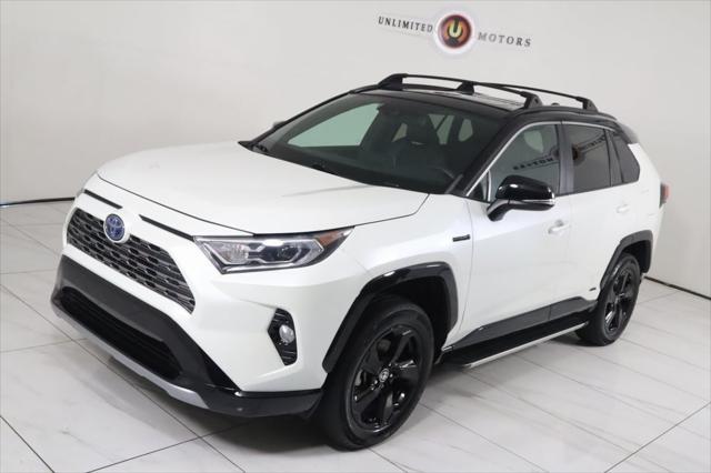 used 2021 Toyota RAV4 Hybrid car, priced at $33,800