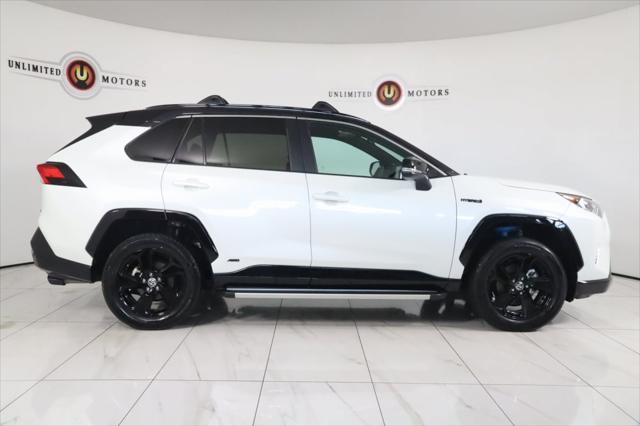 used 2021 Toyota RAV4 Hybrid car, priced at $33,800