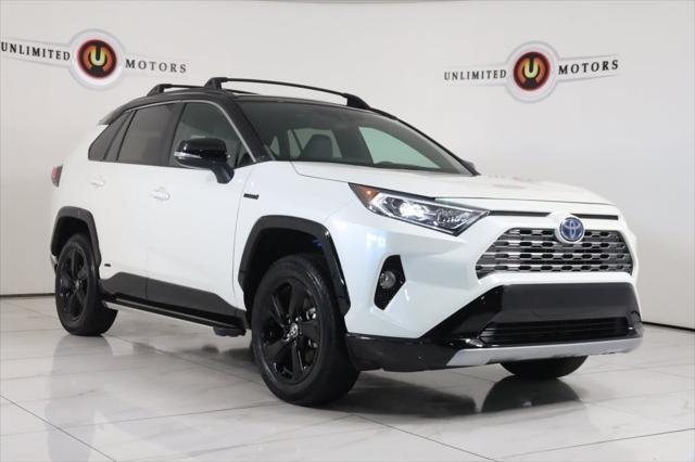 used 2021 Toyota RAV4 Hybrid car, priced at $33,800