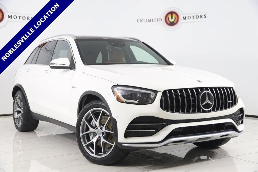 used 2021 Mercedes-Benz AMG GLC 43 car, priced at $38,499