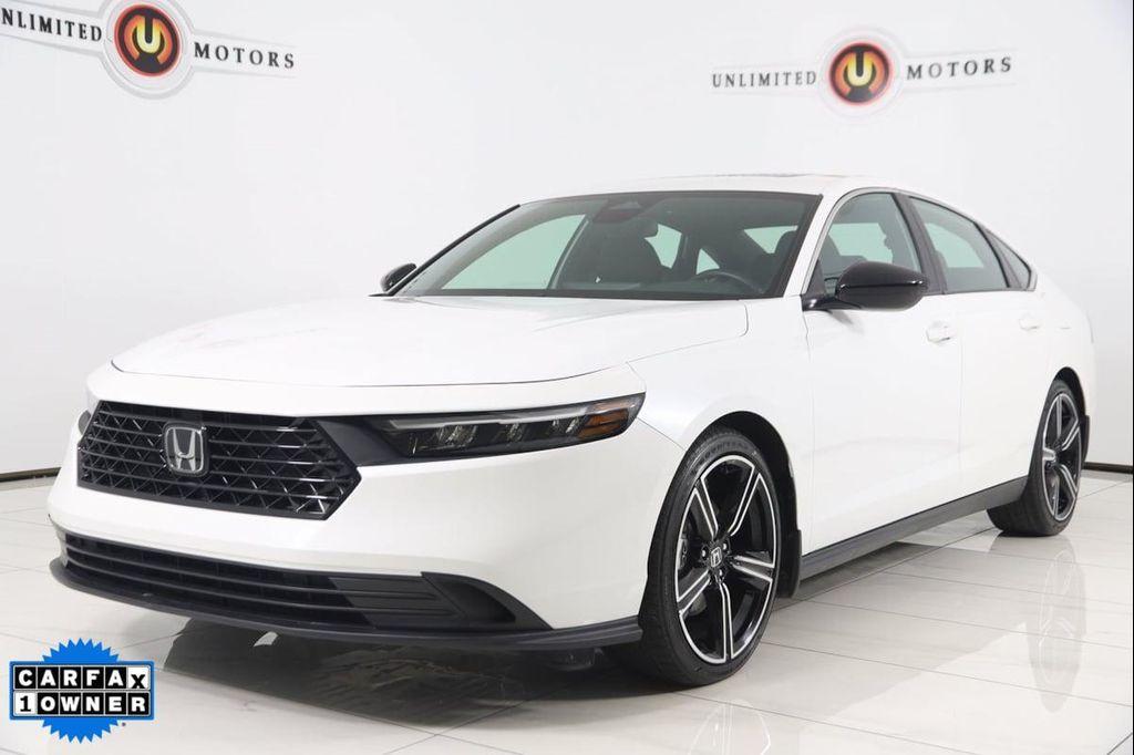 used 2023 Honda Accord Hybrid car, priced at $27,200