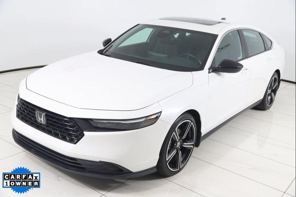 used 2023 Honda Accord Hybrid car, priced at $27,200
