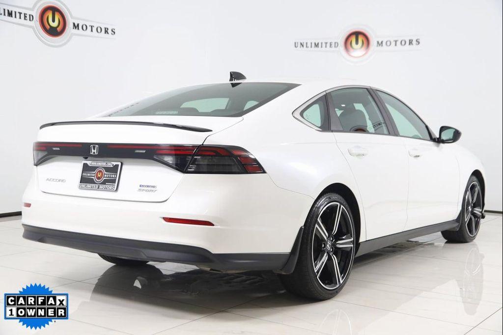 used 2023 Honda Accord Hybrid car, priced at $27,200