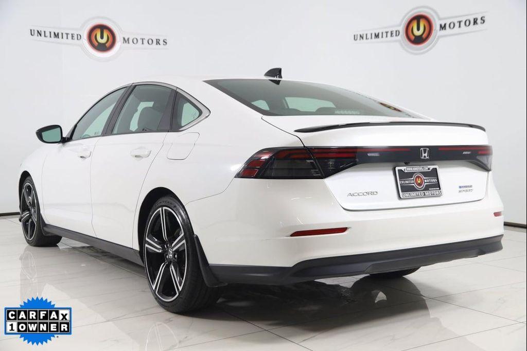 used 2023 Honda Accord Hybrid car, priced at $27,200