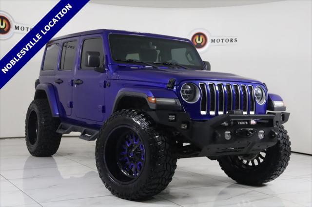 used 2018 Jeep Wrangler Unlimited car, priced at $31,500