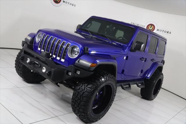 used 2018 Jeep Wrangler Unlimited car, priced at $31,500