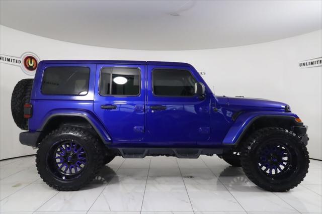 used 2018 Jeep Wrangler Unlimited car, priced at $31,500