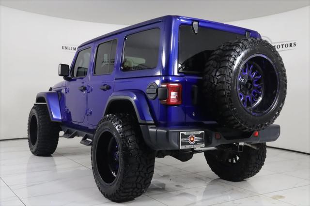 used 2018 Jeep Wrangler Unlimited car, priced at $31,500