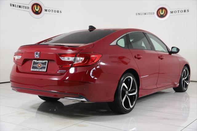 used 2022 Honda Accord Hybrid car, priced at $26,500