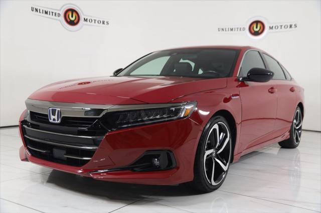 used 2022 Honda Accord Hybrid car, priced at $26,500