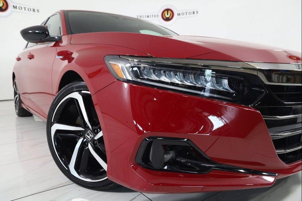 used 2022 Honda Accord Hybrid car, priced at $25,500