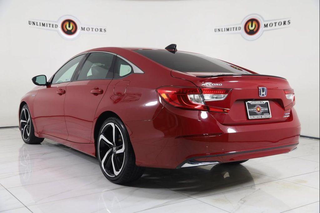 used 2022 Honda Accord Hybrid car, priced at $25,500