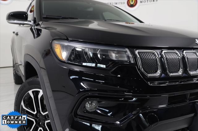 used 2022 Jeep Compass car, priced at $24,138