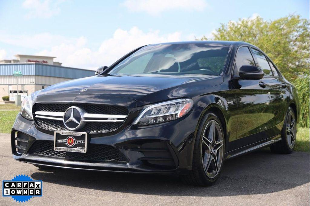 used 2019 Mercedes-Benz AMG C 43 car, priced at $32,800