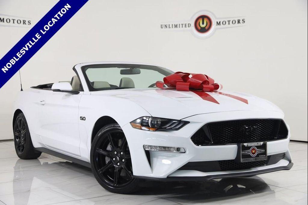 used 2019 Ford Mustang car, priced at $36,400