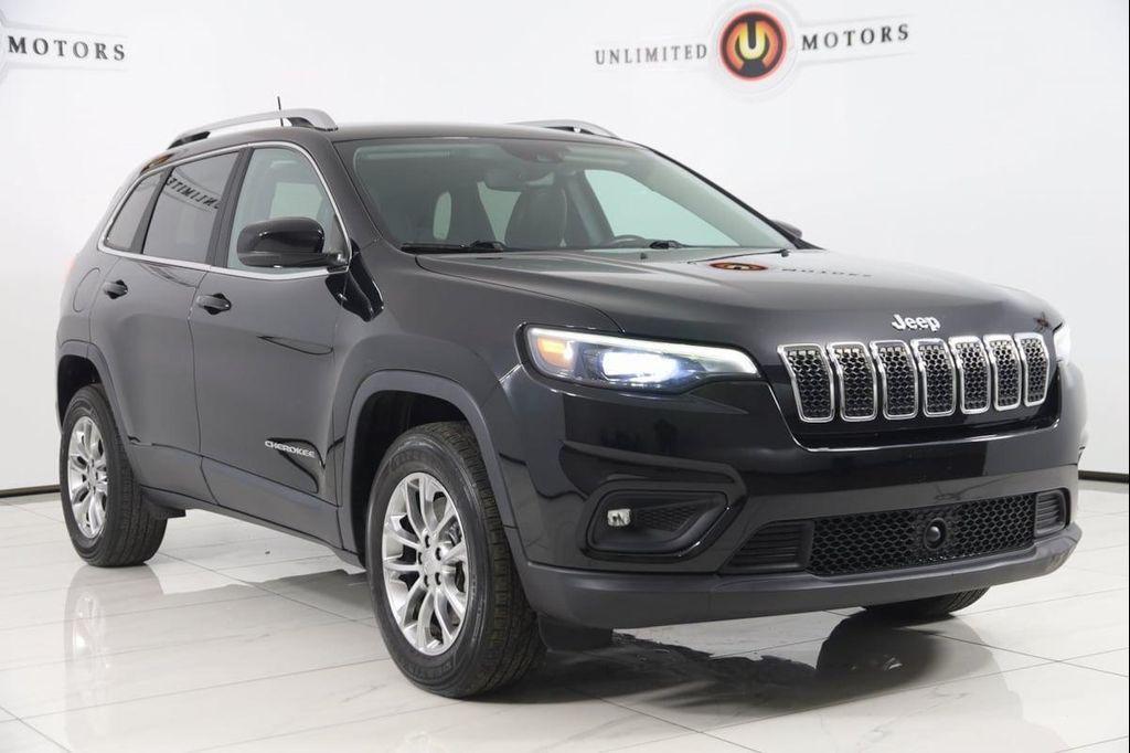 used 2021 Jeep Cherokee car, priced at $17,997