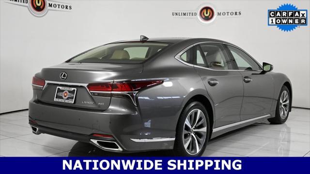 used 2020 Lexus LS 500 car, priced at $47,800