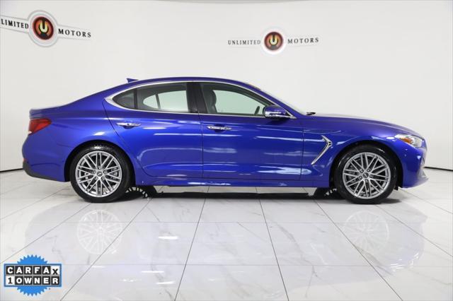 used 2021 Genesis G70 car, priced at $25,000