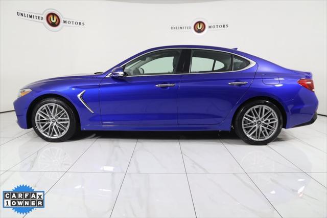 used 2021 Genesis G70 car, priced at $25,000