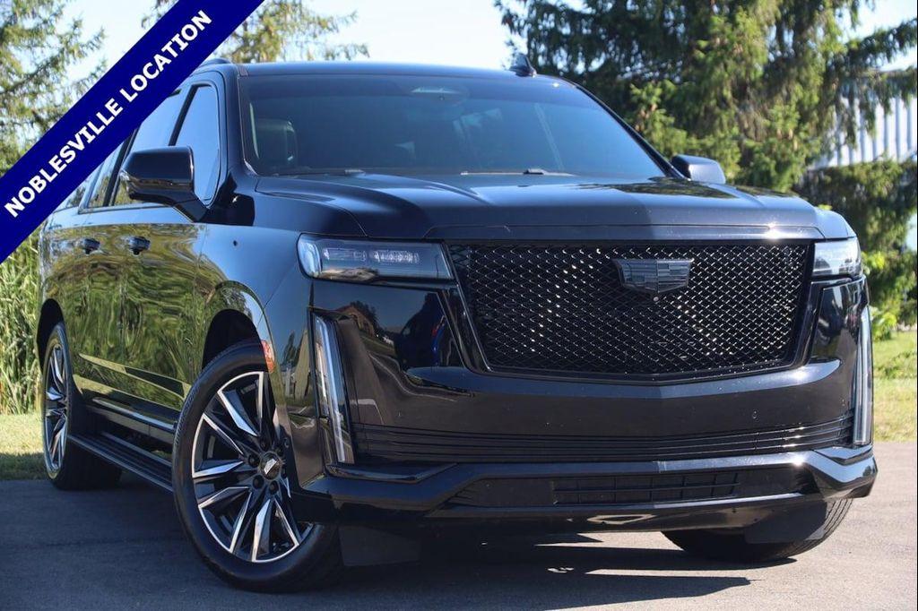 used 2021 Cadillac Escalade ESV car, priced at $62,500