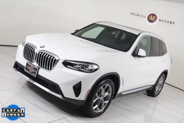 used 2022 BMW X3 car, priced at $36,800