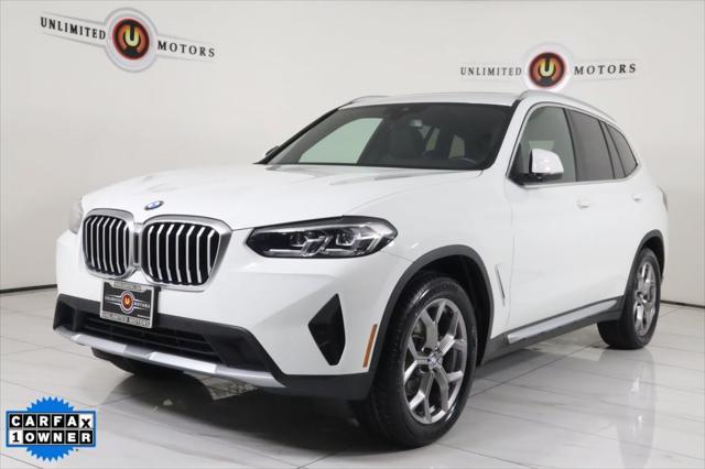 used 2022 BMW X3 car, priced at $36,800