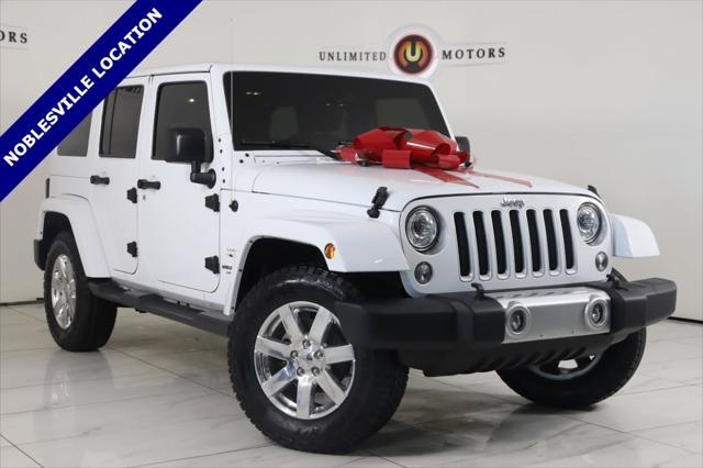 used 2017 Jeep Wrangler Unlimited car, priced at $19,990