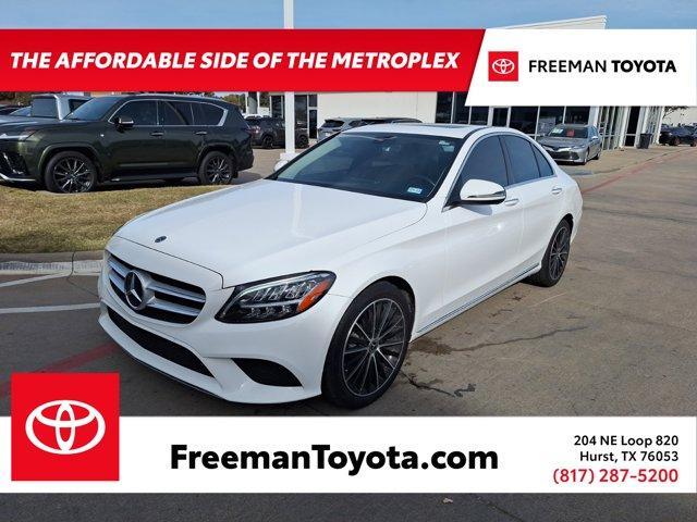 used 2021 Mercedes-Benz C-Class car, priced at $24,790