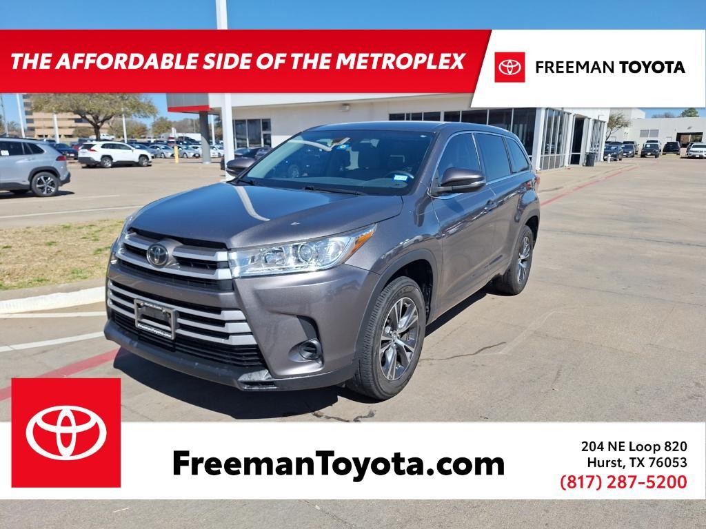 used 2018 Toyota Highlander car, priced at $19,998