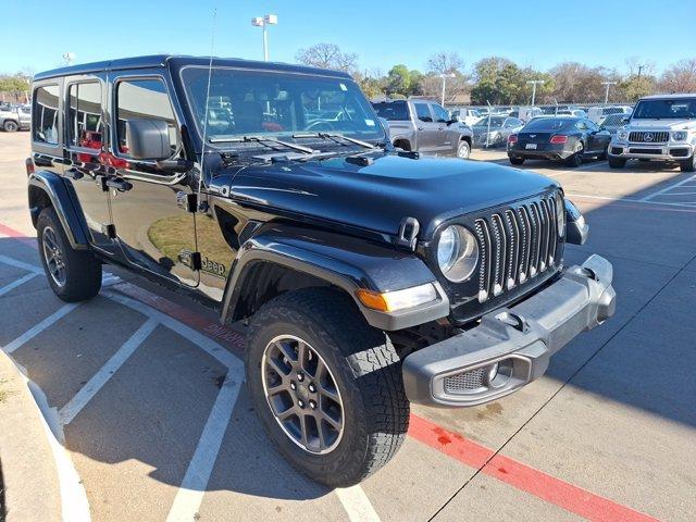 used 2021 Jeep Wrangler Unlimited car, priced at $30,398