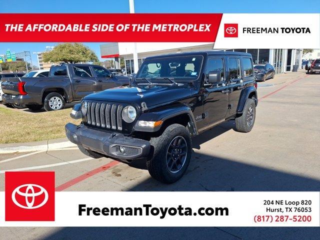 used 2021 Jeep Wrangler Unlimited car, priced at $30,398