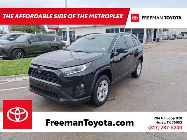 used 2021 Toyota RAV4 Hybrid car, priced at $25,707