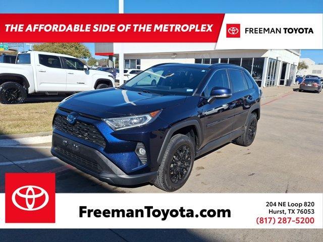 used 2021 Toyota RAV4 Hybrid car, priced at $28,694