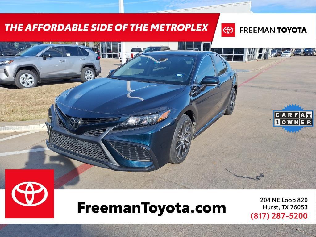 used 2021 Toyota Camry car, priced at $23,677