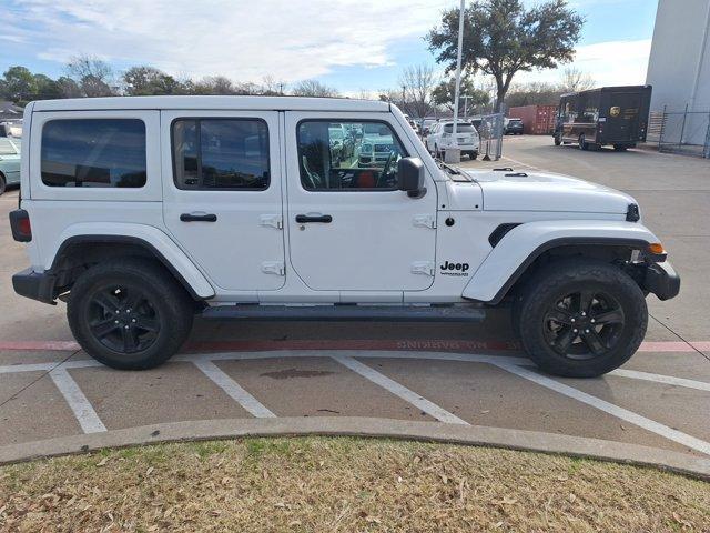 used 2021 Jeep Wrangler Unlimited car, priced at $34,354