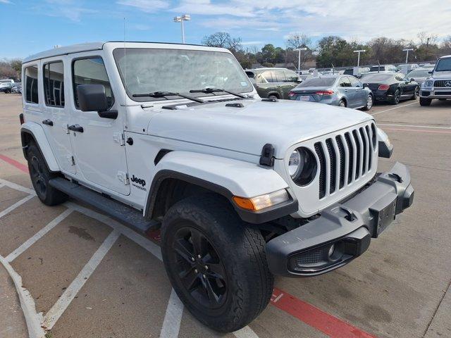 used 2021 Jeep Wrangler Unlimited car, priced at $34,354