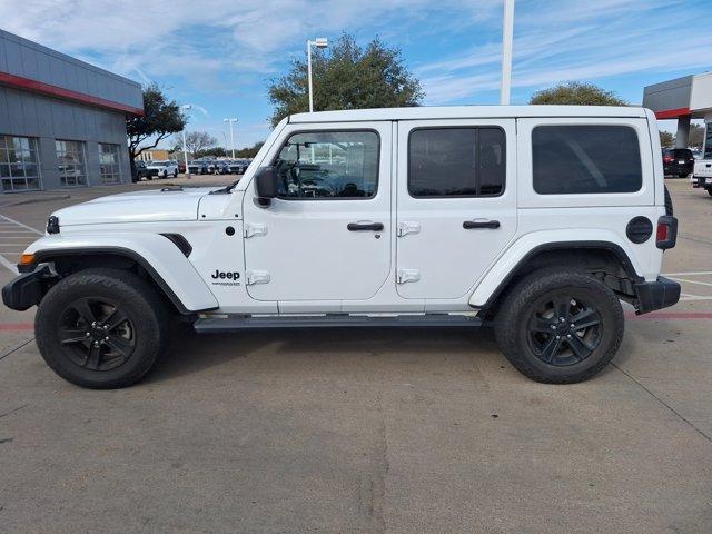 used 2021 Jeep Wrangler Unlimited car, priced at $34,354