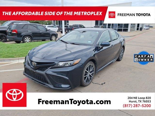 used 2021 Toyota Camry car, priced at $21,352