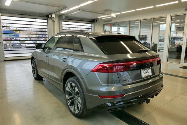 new 2025 Audi Q8 car, priced at $86,560