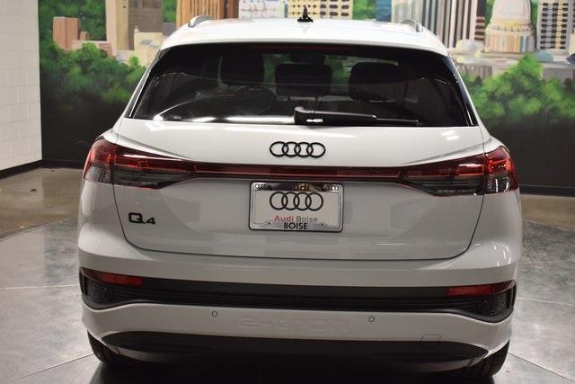 new 2025 Audi Q4 e-tron car, priced at $55,585