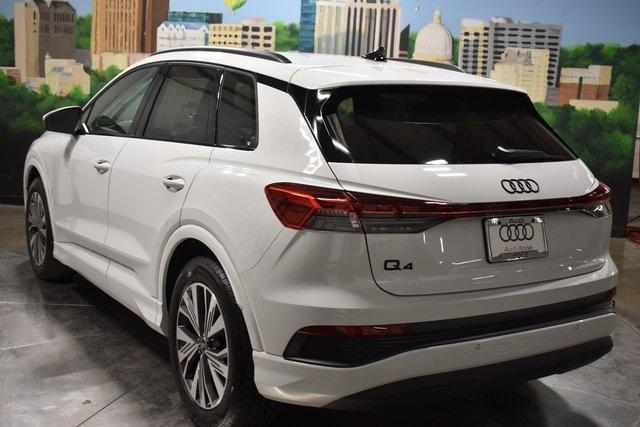 new 2025 Audi Q4 e-tron car, priced at $55,585